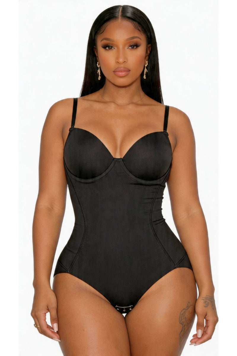 Black Tummy Control Shapewear Bodysuit