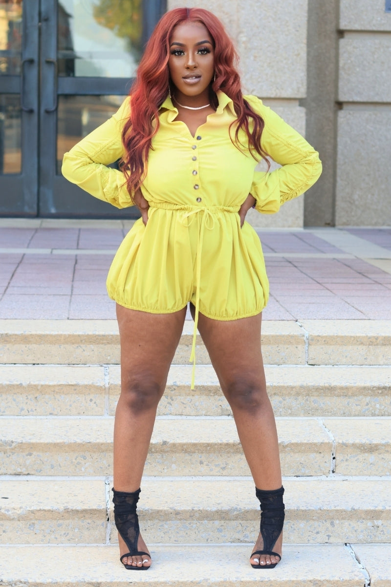 Lemon Drop Romper