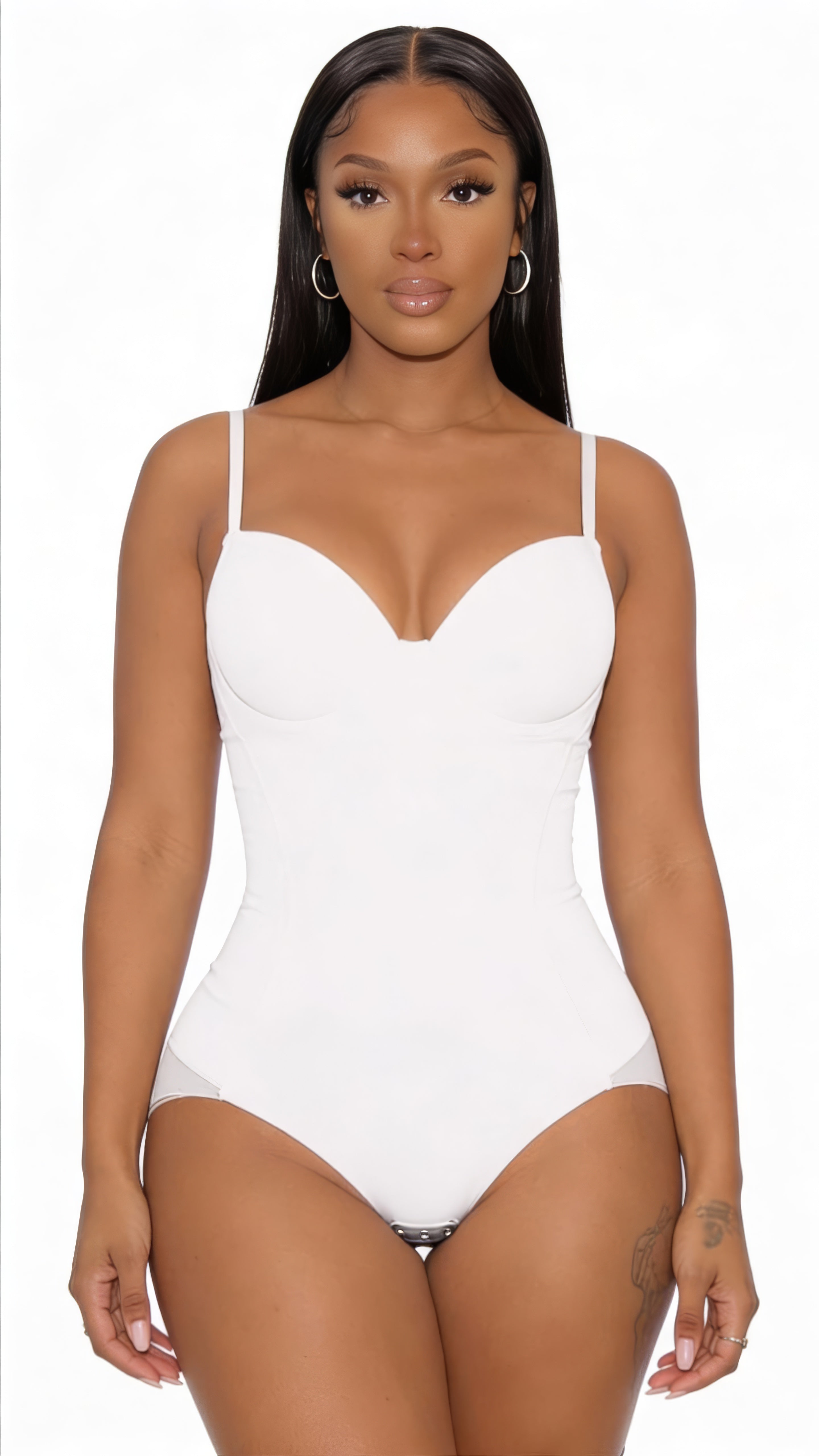 Shapewear Bodysuit - White