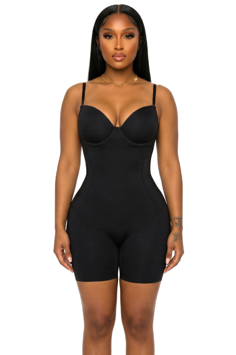 Shapewear Bodysuit Tummy Control - Black
