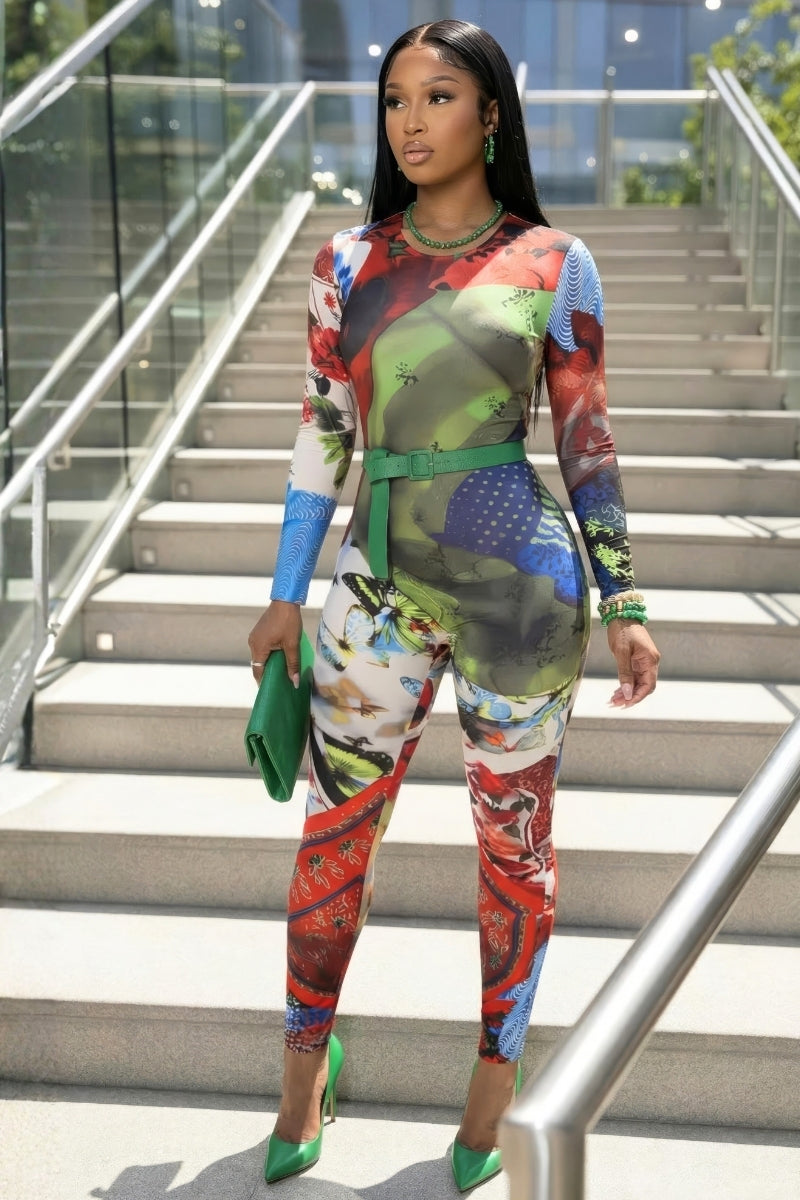 Color Me Print Jumpsuit