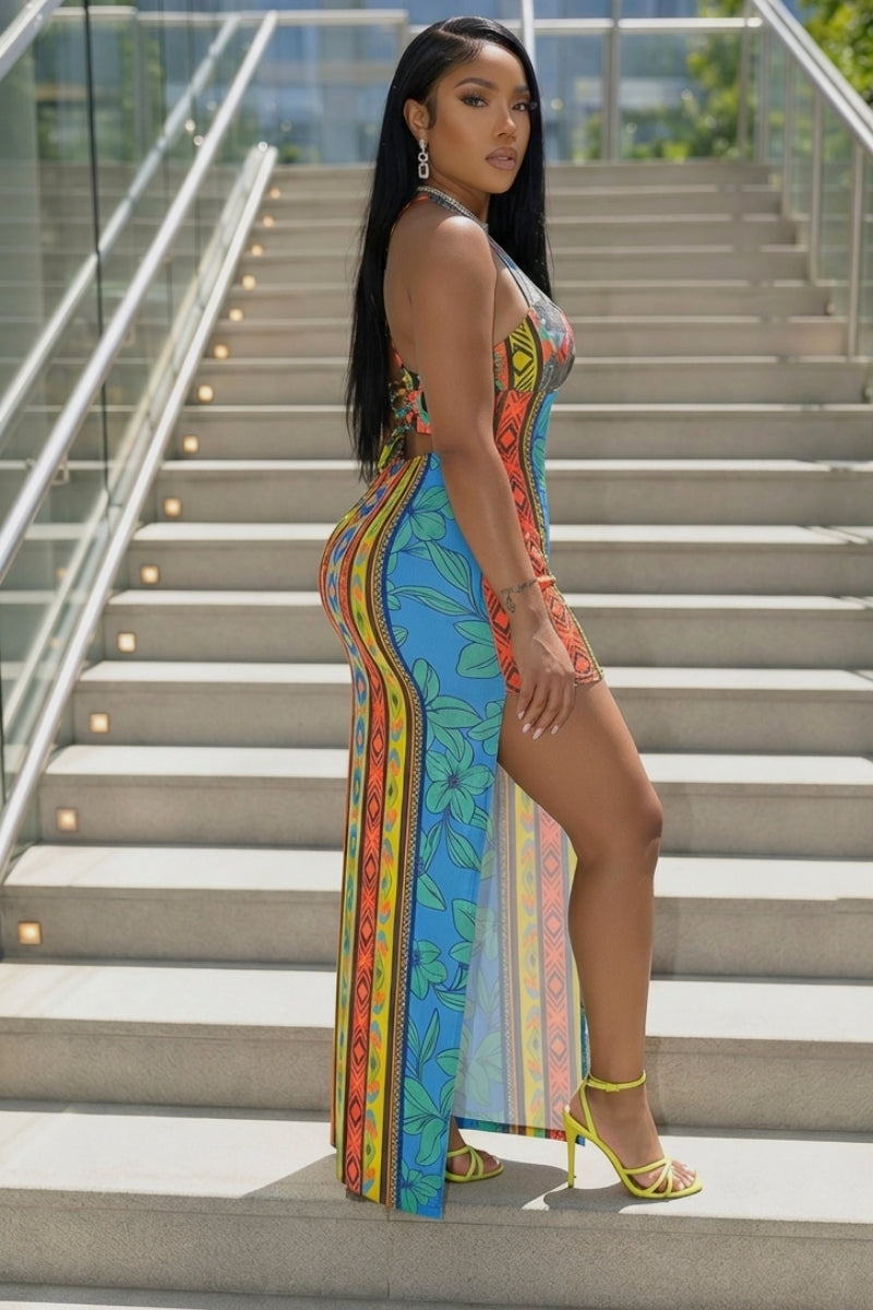 Stuck In A Trance Maxi Dress