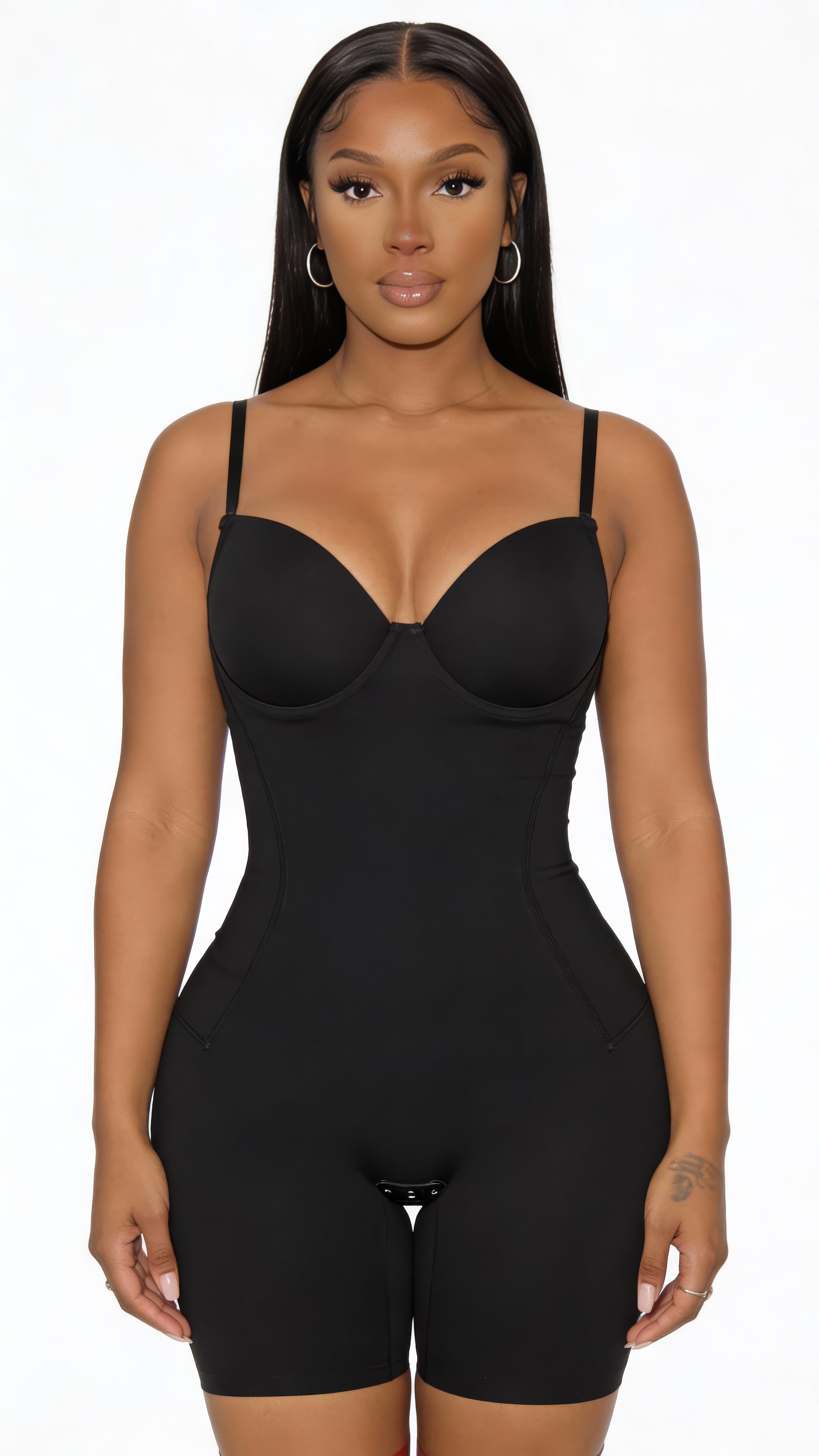 Shapewear Bodysuit Tummy Control - Black